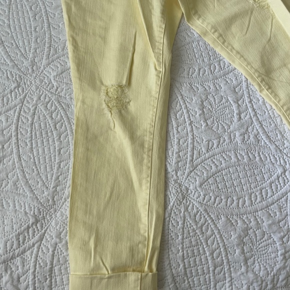 Maternity Jeans light yellow Indigo Blue brand - Picture 12 of 12